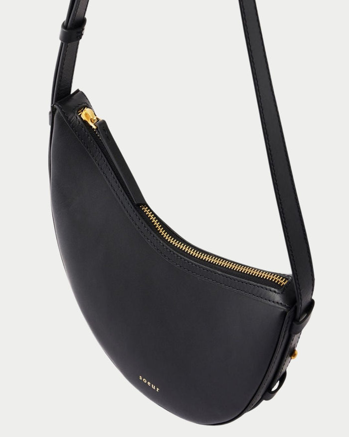 Borsa Wino Mini in pelle liscia