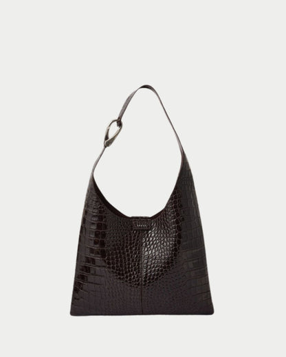 Borsa Cosima Mini in pelle effetto coccodrillo