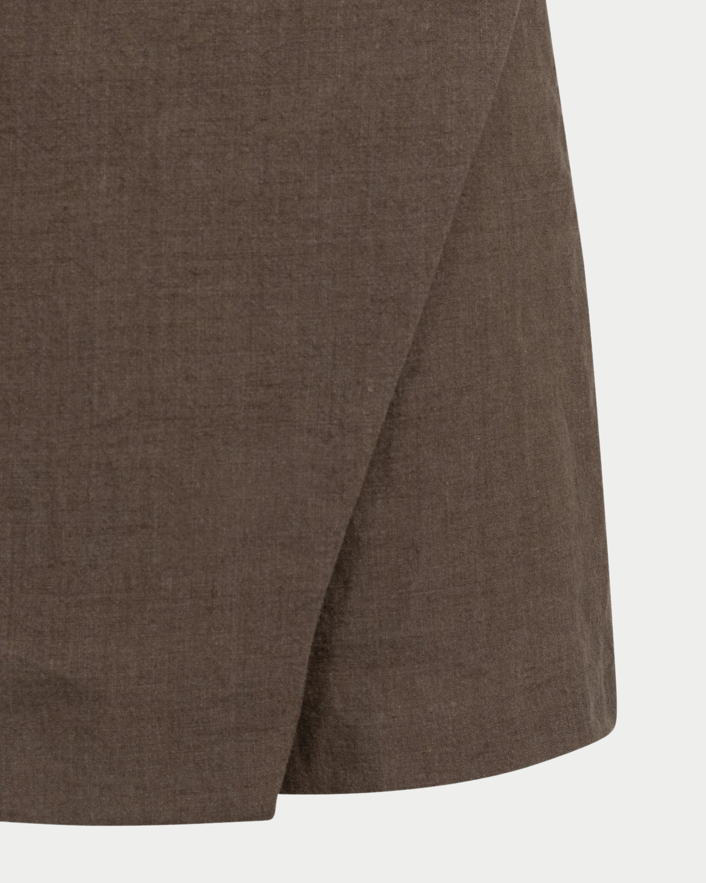 Gonna shorts con dettaglio wrap