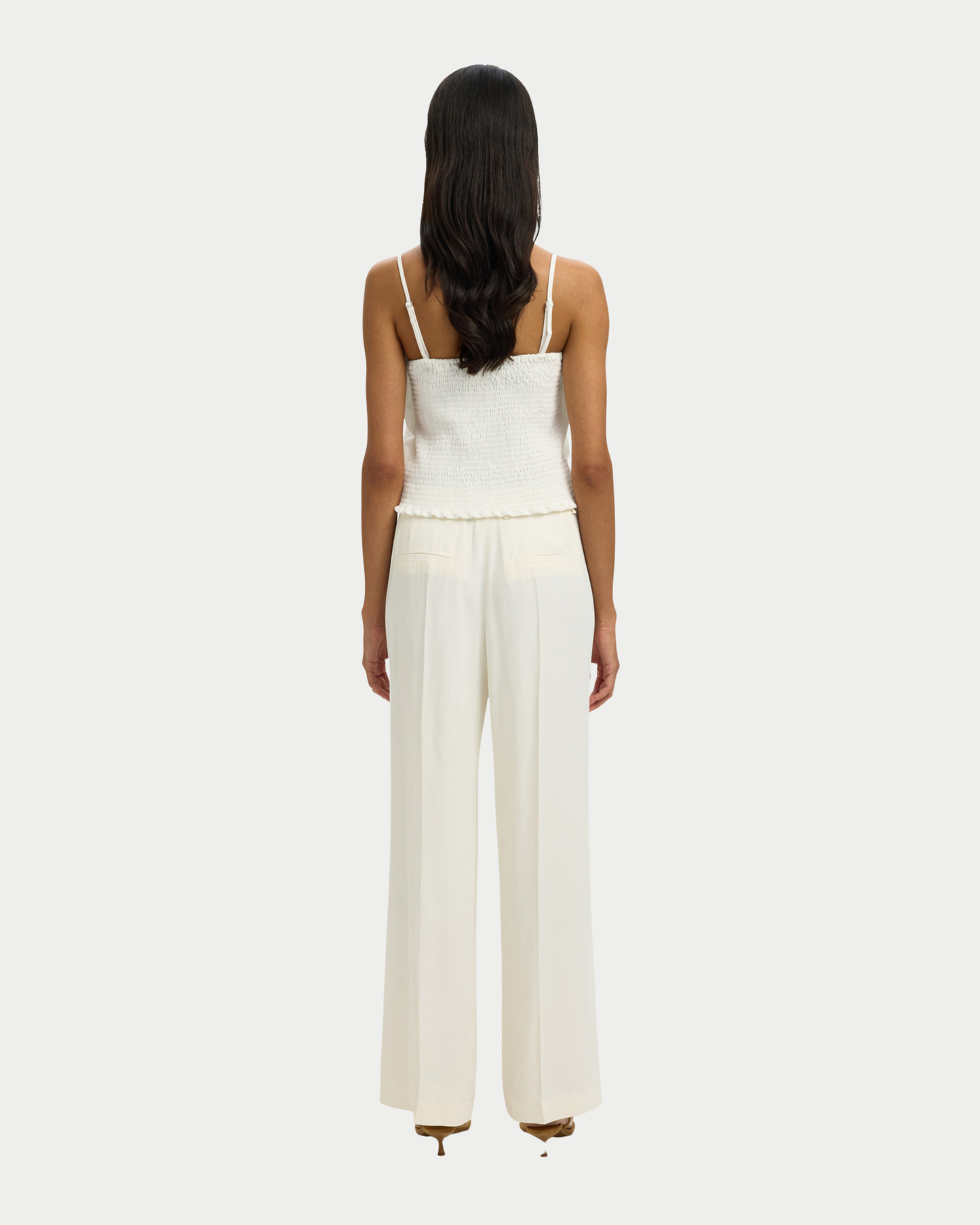 Top Vinelle plissiertes Bandeau