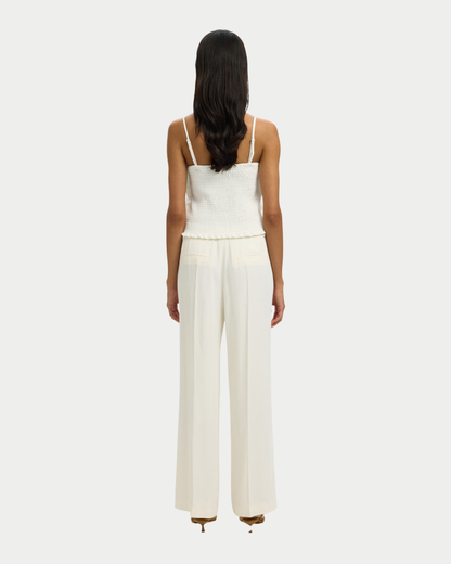 Top Vinelle plissiertes Bandeau