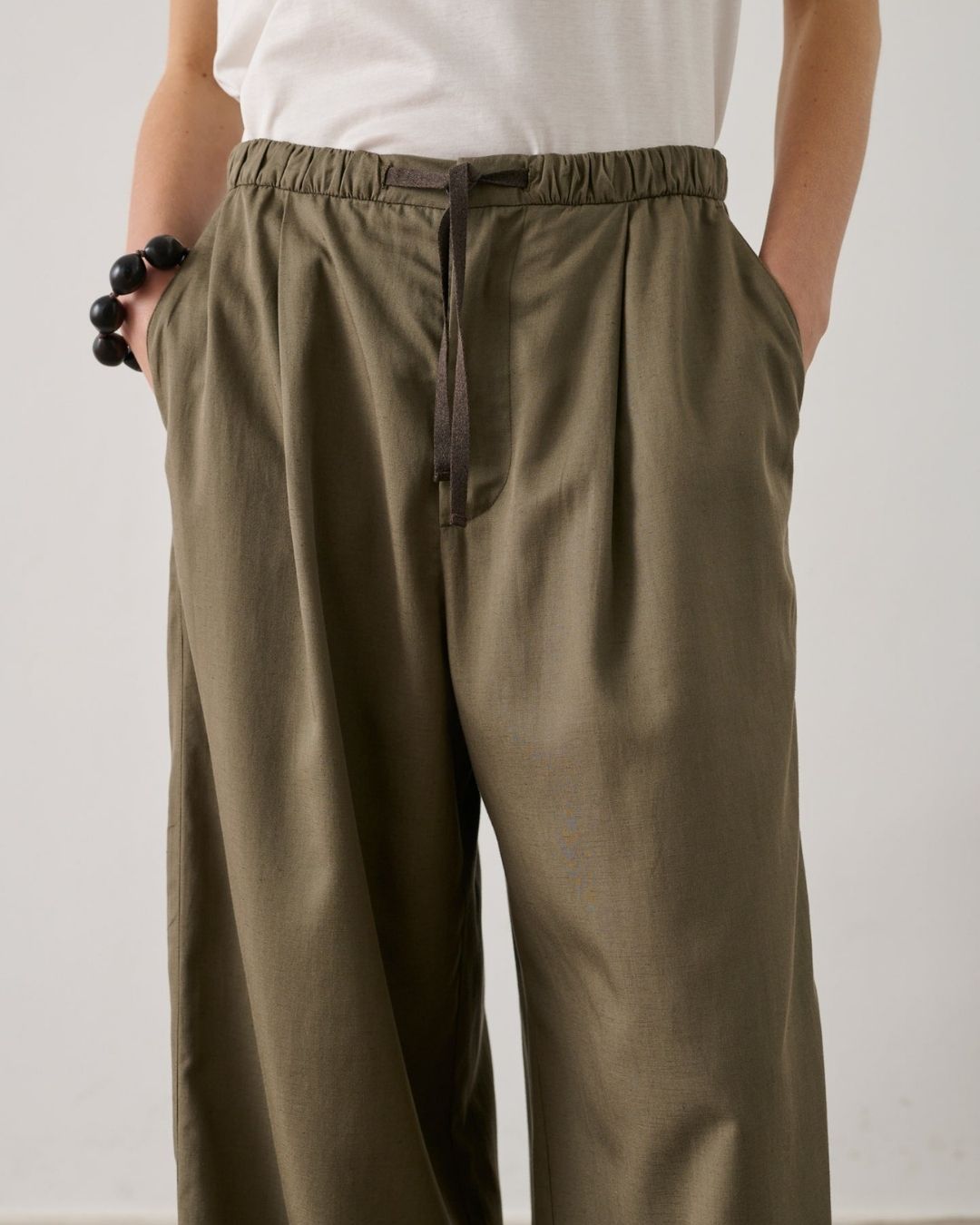 Hugues flowing Tencel and organic cotton trousers