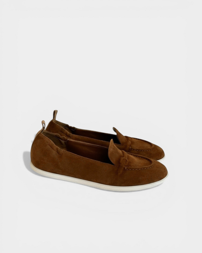 Mokassin aus Veloursleder Mabel