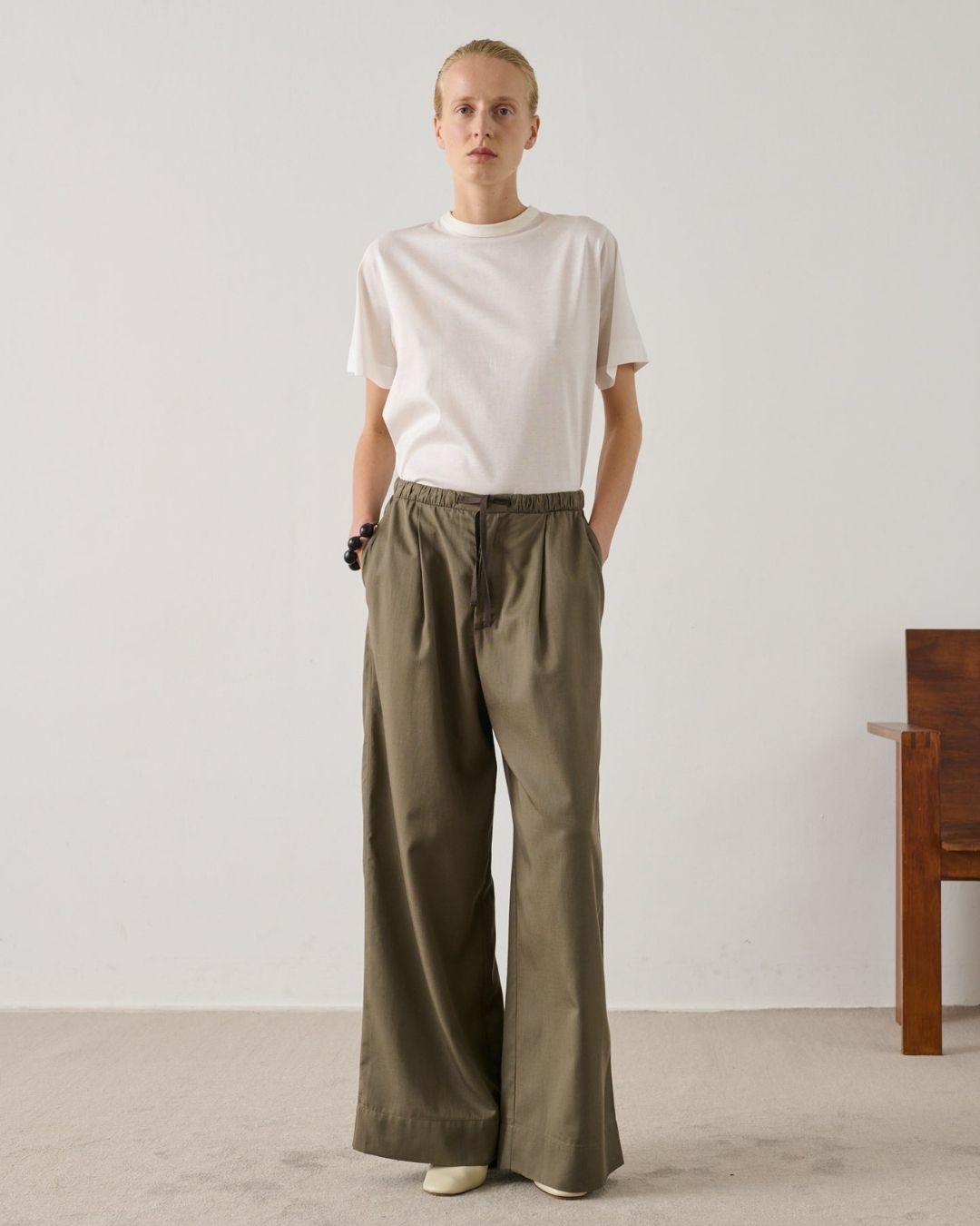 Hugues flowing Tencel and organic cotton trousers