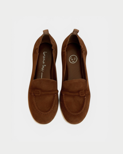 Mokassin aus Veloursleder Mabel
