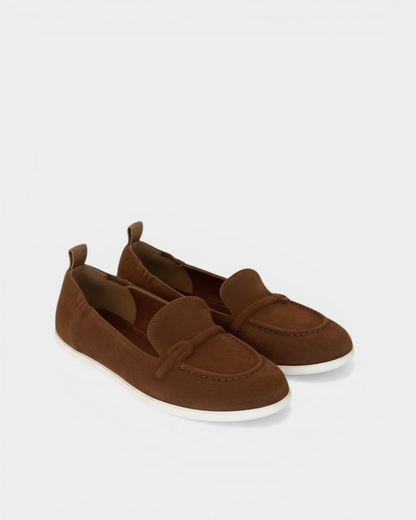 Mokassin aus Veloursleder Mabel