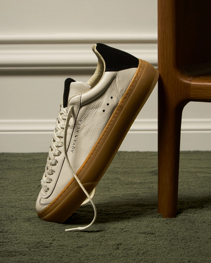 Sneakers Weiß Honey Schwarz