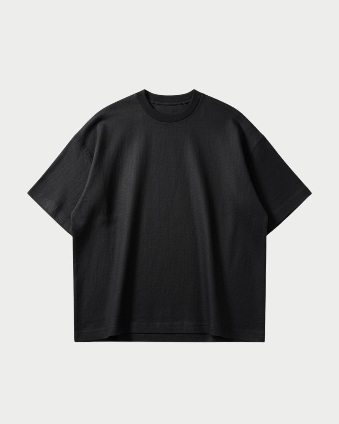 Oversize-Leinen-T-Shirt