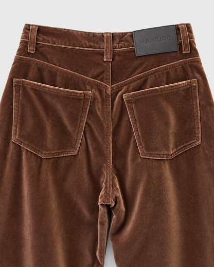 Pantaloni bibi velvet shiny