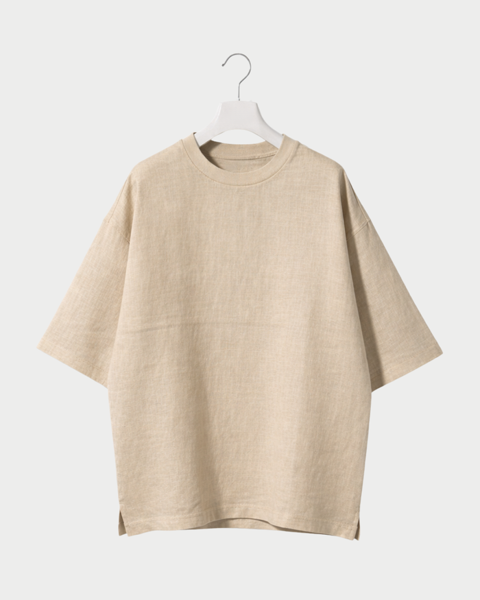 T-shirt oversize in lino