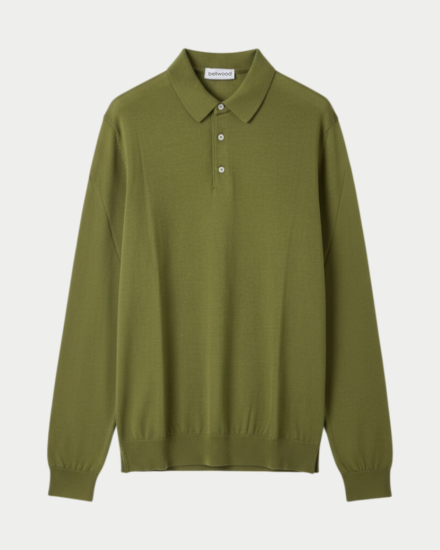 Maglia Polo in cotone manica lunga