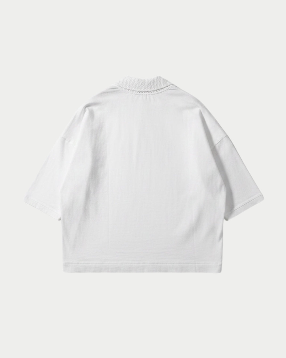 Jersey Crochet Polo Shirt