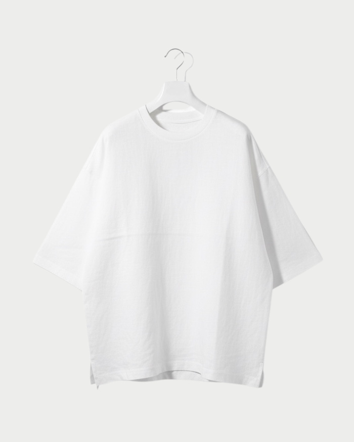 T-shirt oversize in lino