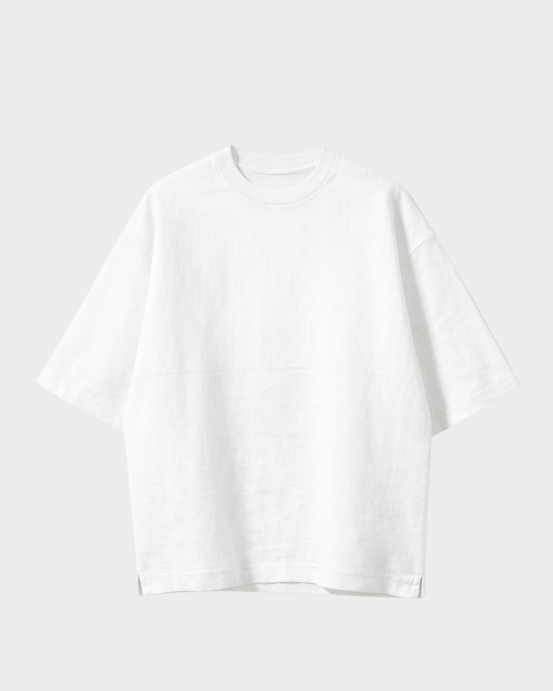 Oversize-Leinen-T-Shirt