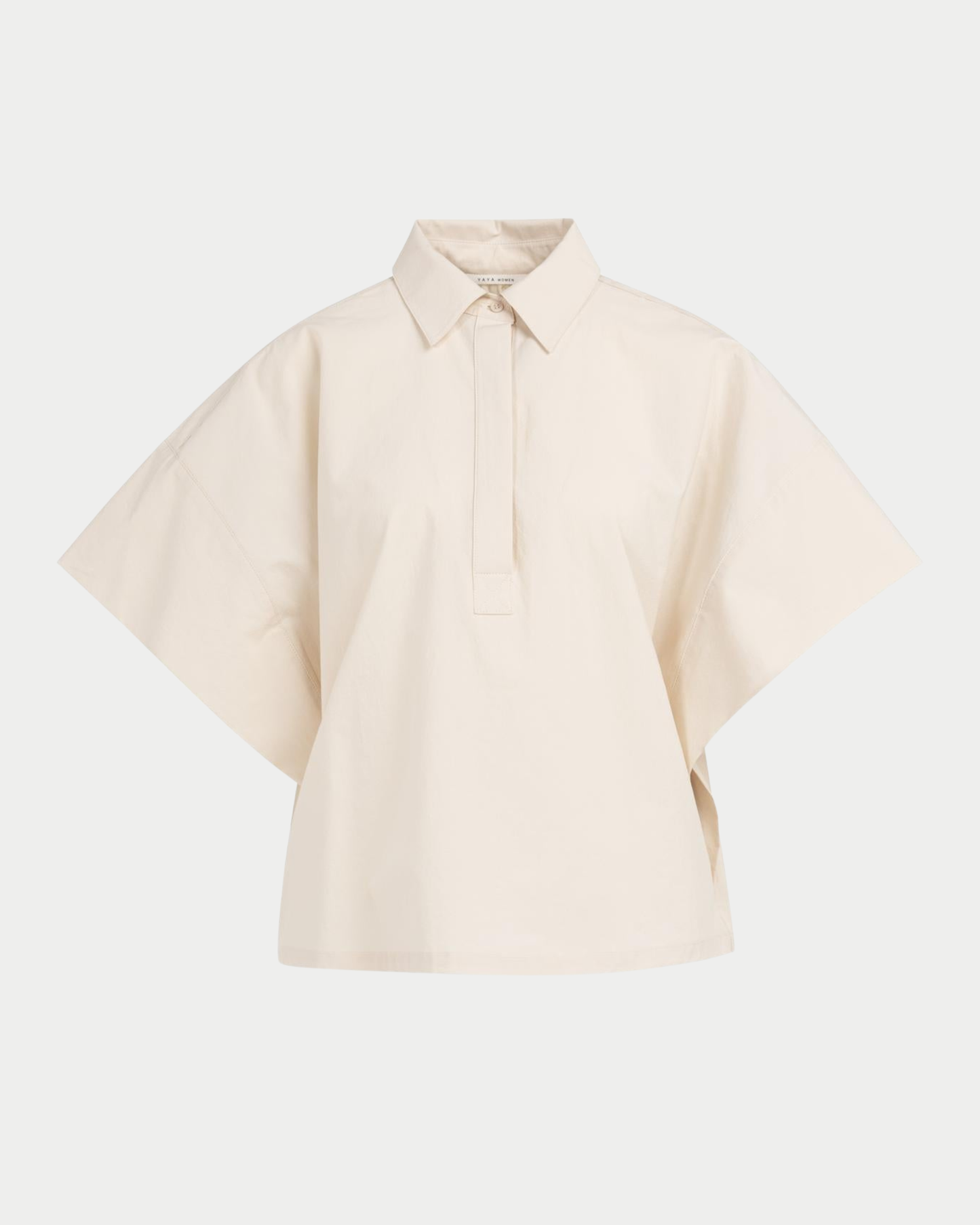 Camicia oversize con dettaglio sulle maniche