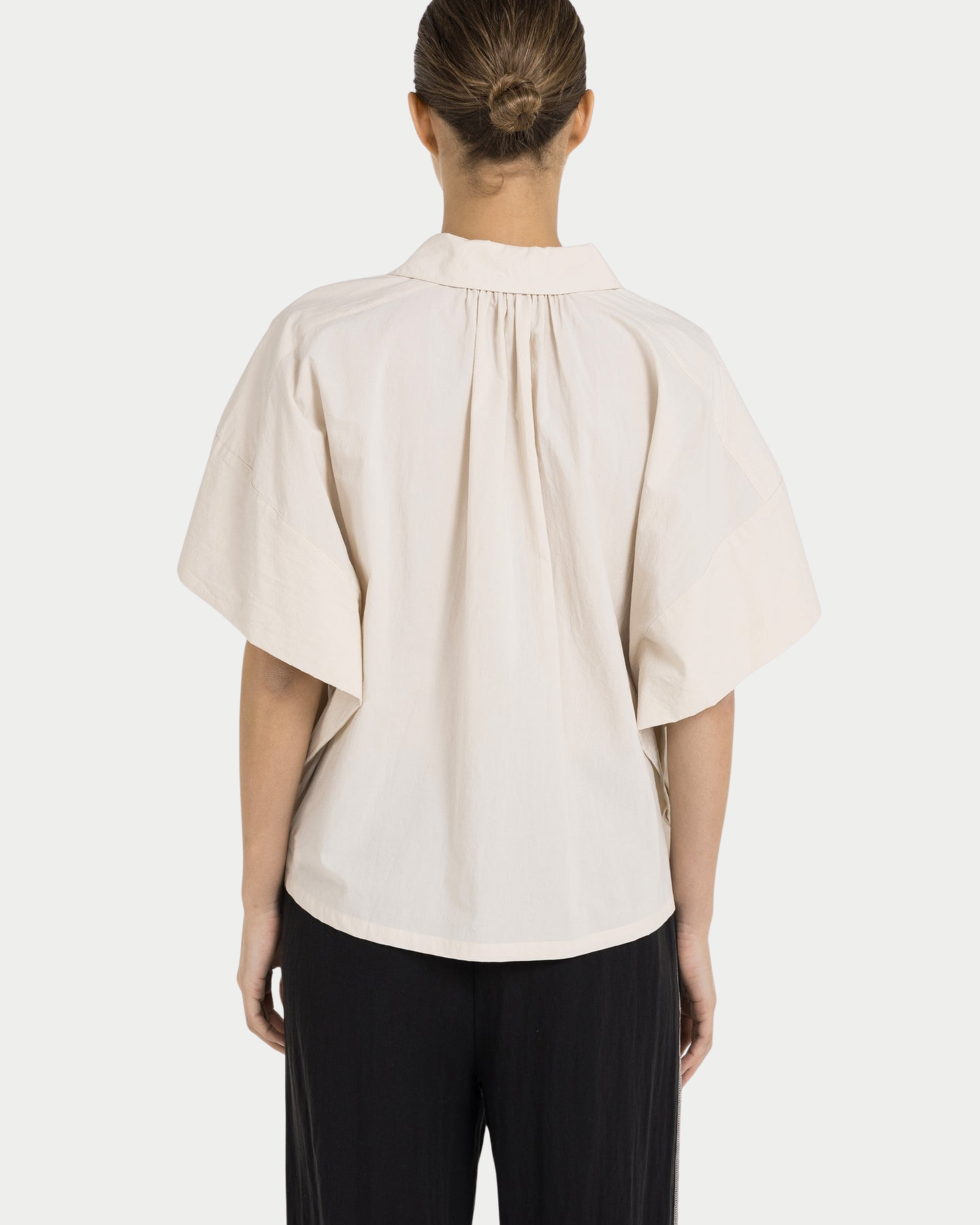 Camicia oversize con dettaglio sulle maniche