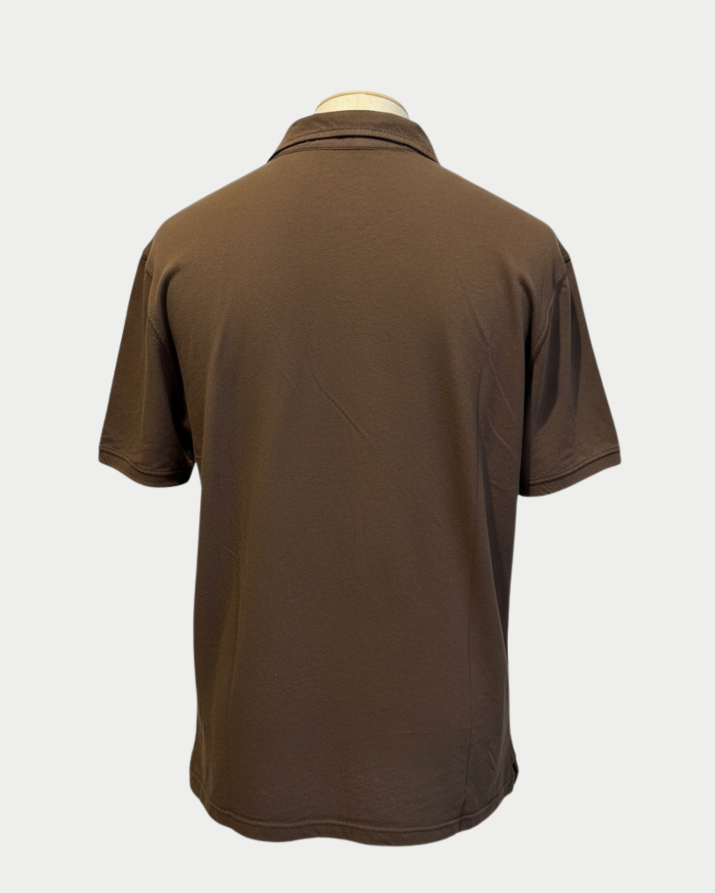 Kurzarm-Poloshirt ohne Knöpfe