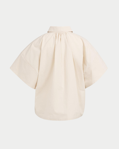 Camicia oversize con dettaglio sulle maniche