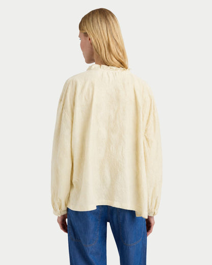 Camicia Rios in voile ricamato