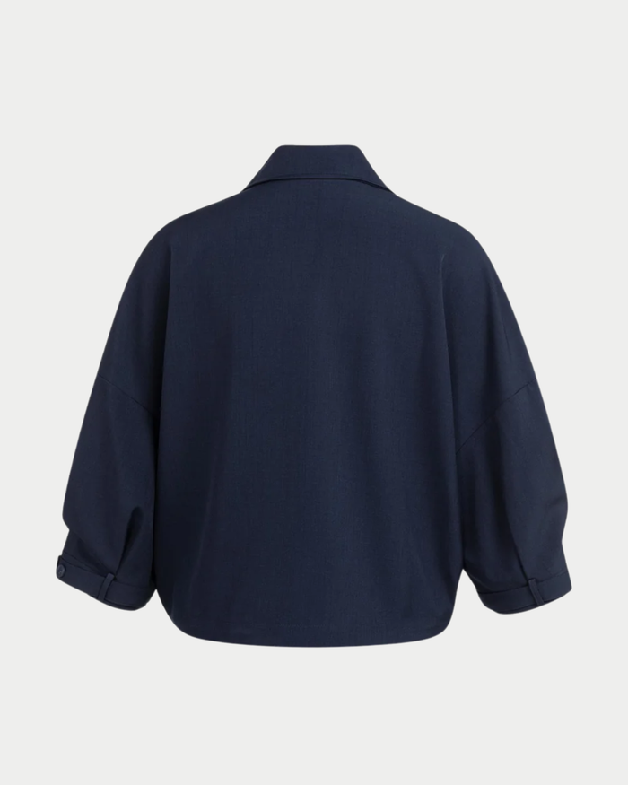 Giacca blazer con cintura regolabile