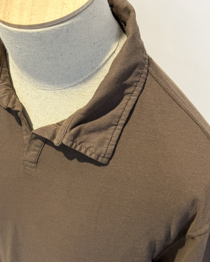 Kurzarm-Poloshirt ohne Knöpfe