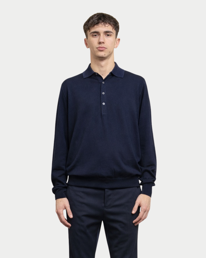 Maglia polo hampton collo finezza 16