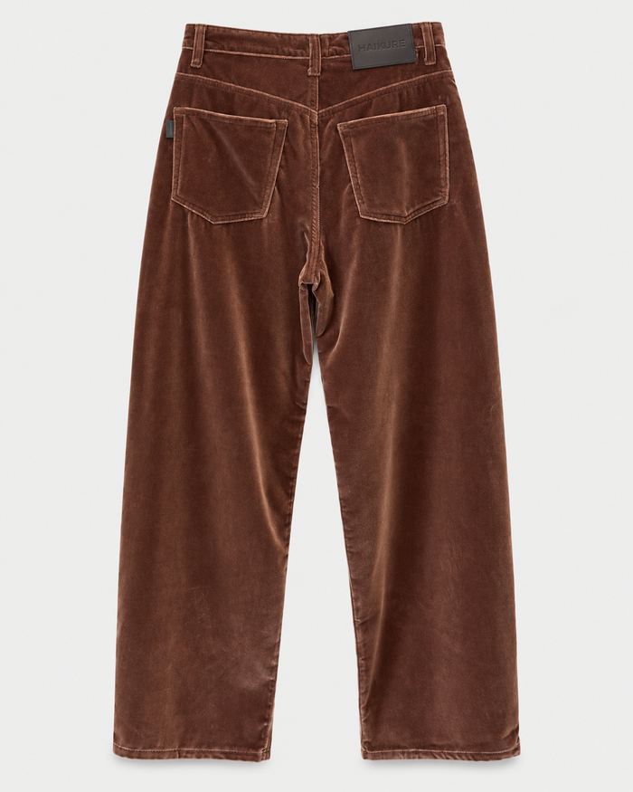Pantaloni bibi velvet shiny