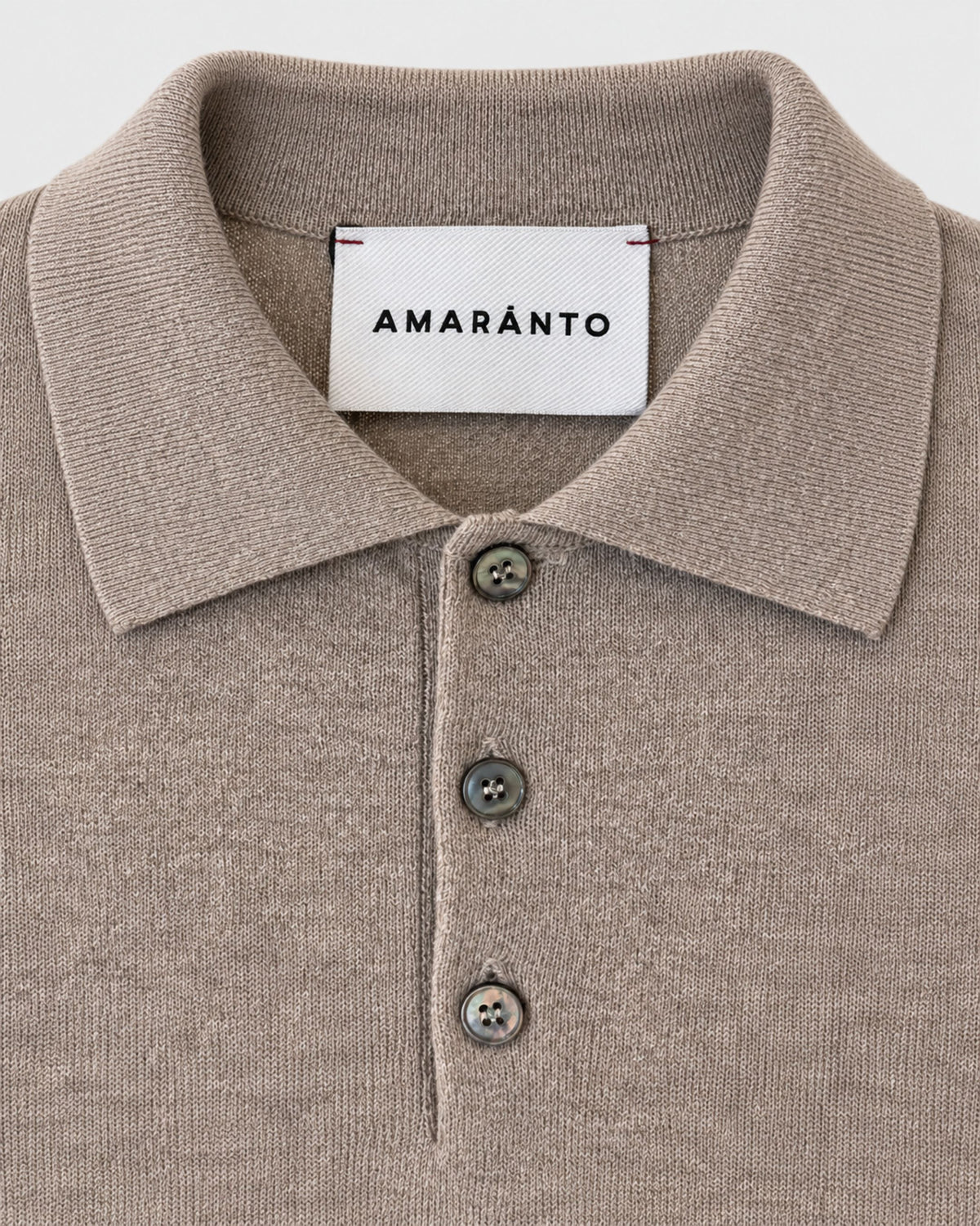 Poloshirt aus Baumwolle, Wolle und Kaschmir