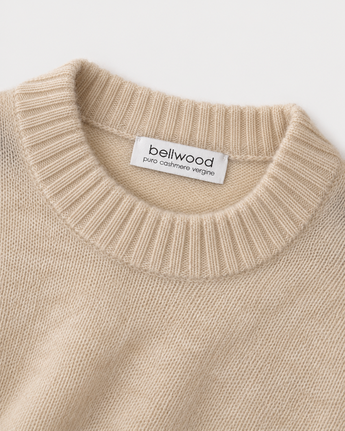 Pullover mit Rundhalsausschnitt in Teddy-Optik