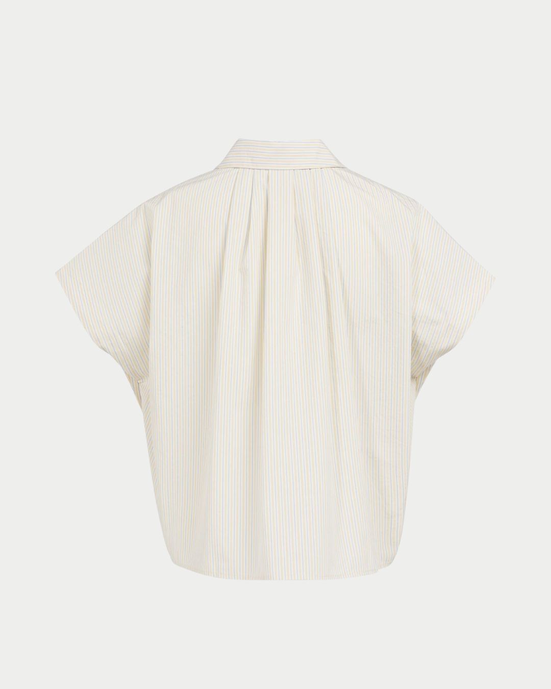 Camicia blusa a righe con dettaglio di bottoni