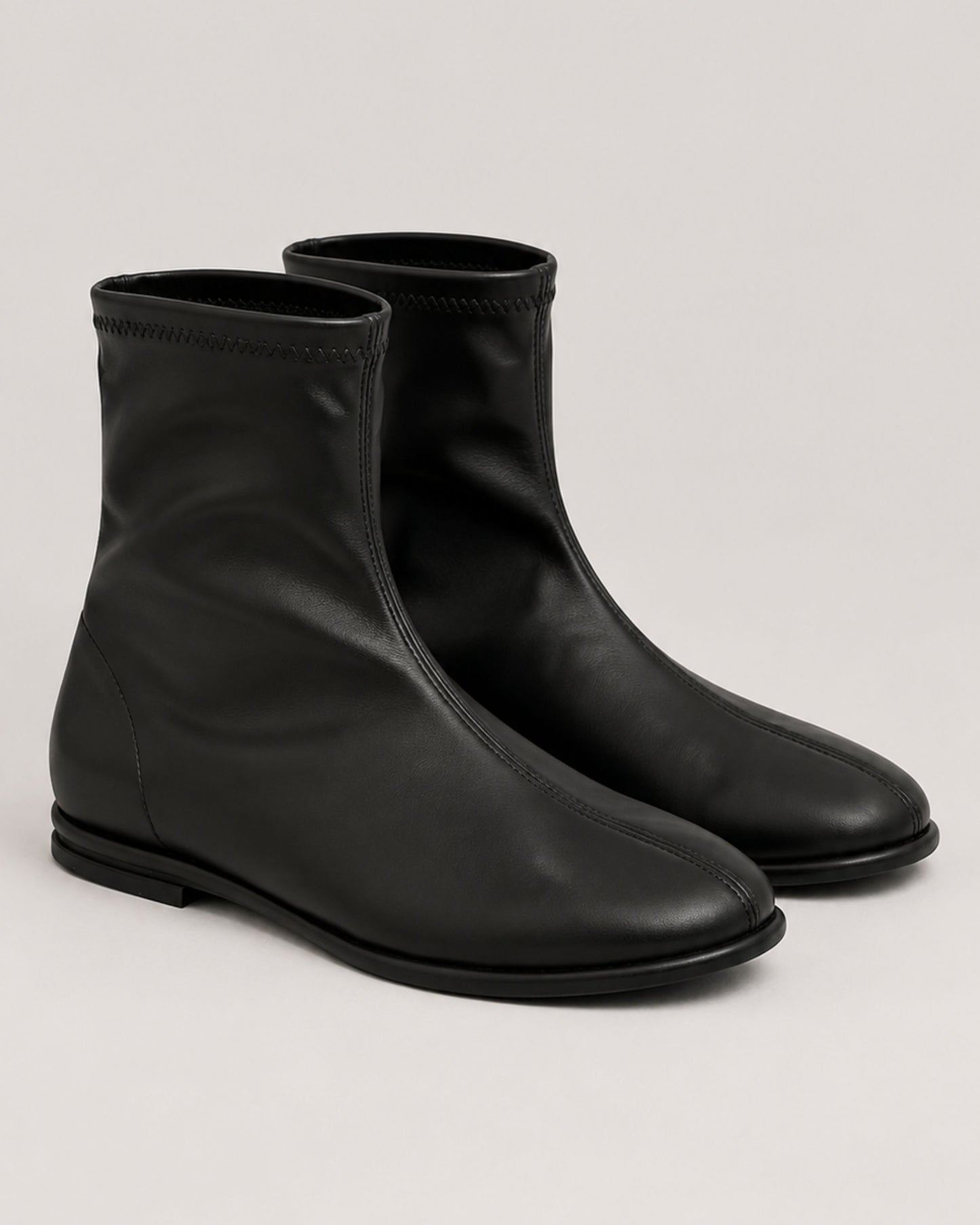 Stivaletto nappa stretch