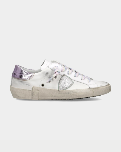 Sneakers Prsx Damen, Weiß Metallic-Lila