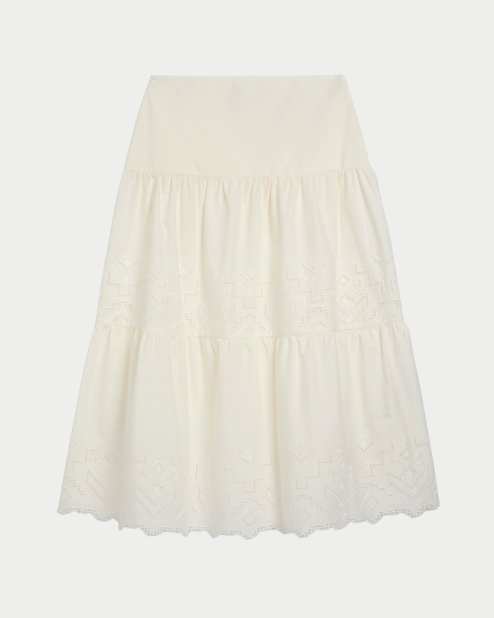 Gonna Reina in popeline di cotone