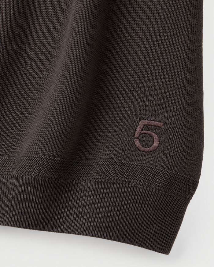 Hampton-Pullover mit Polokragen