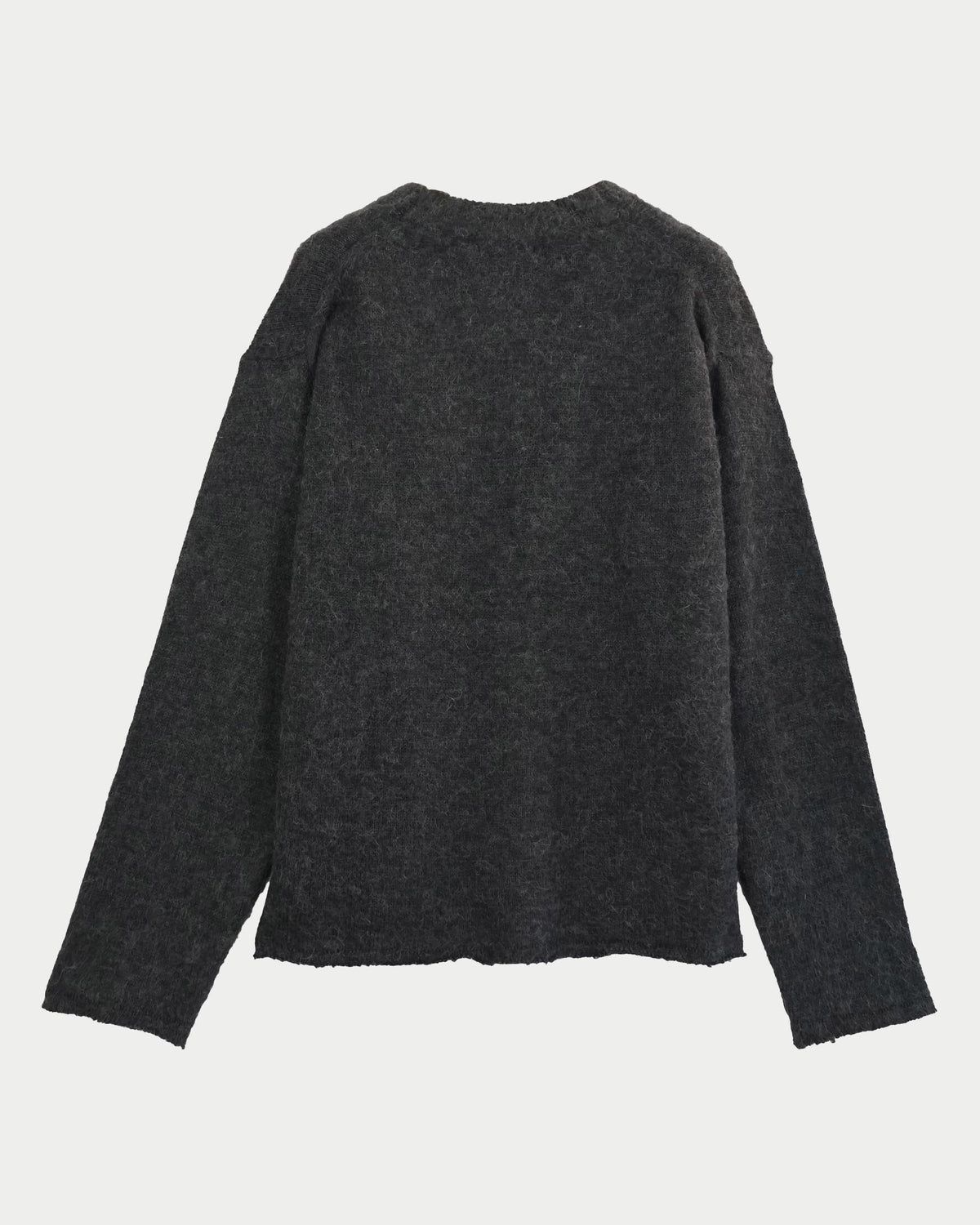 Maglia cardigan brushed