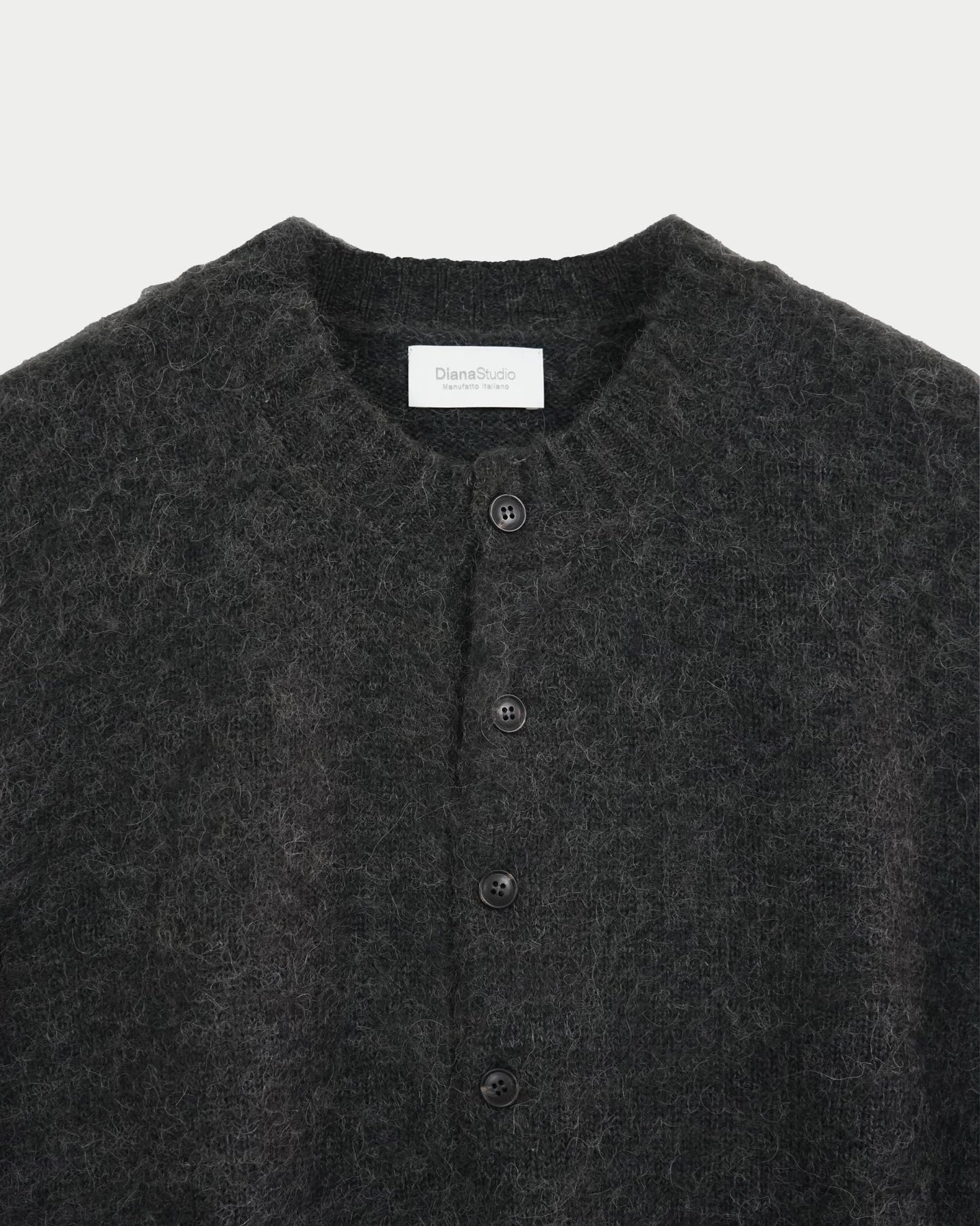 Maglia serafino brushed