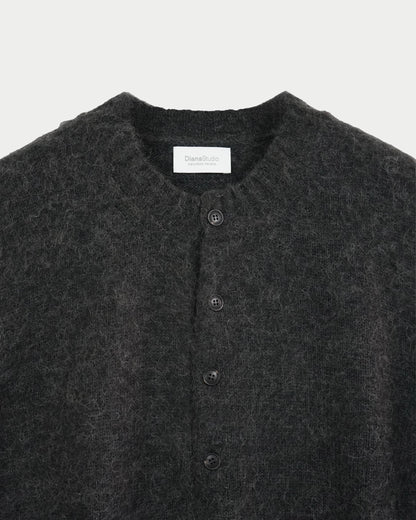 Maglia serafino brushed