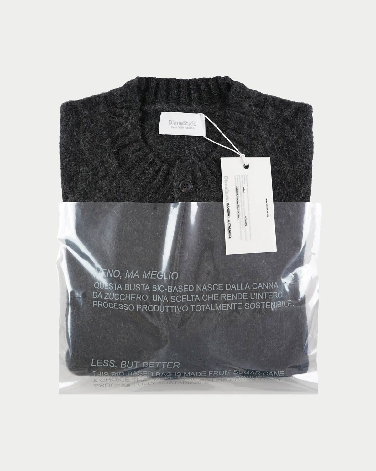 Maglia serafino brushed