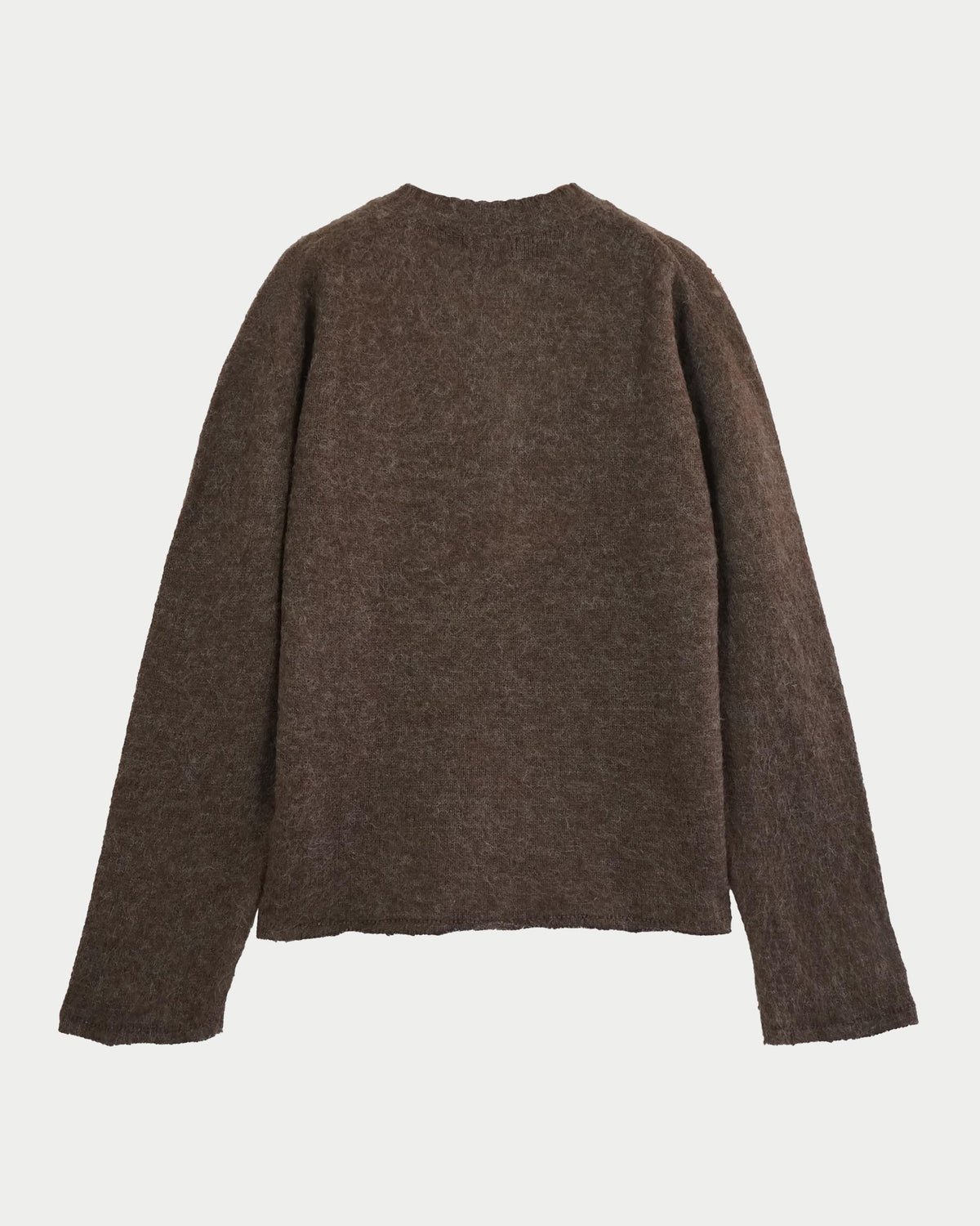 Maglia serafino brushed