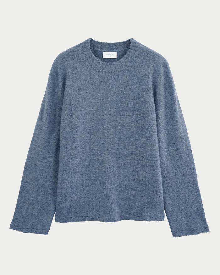 Maglia crewneck brushed