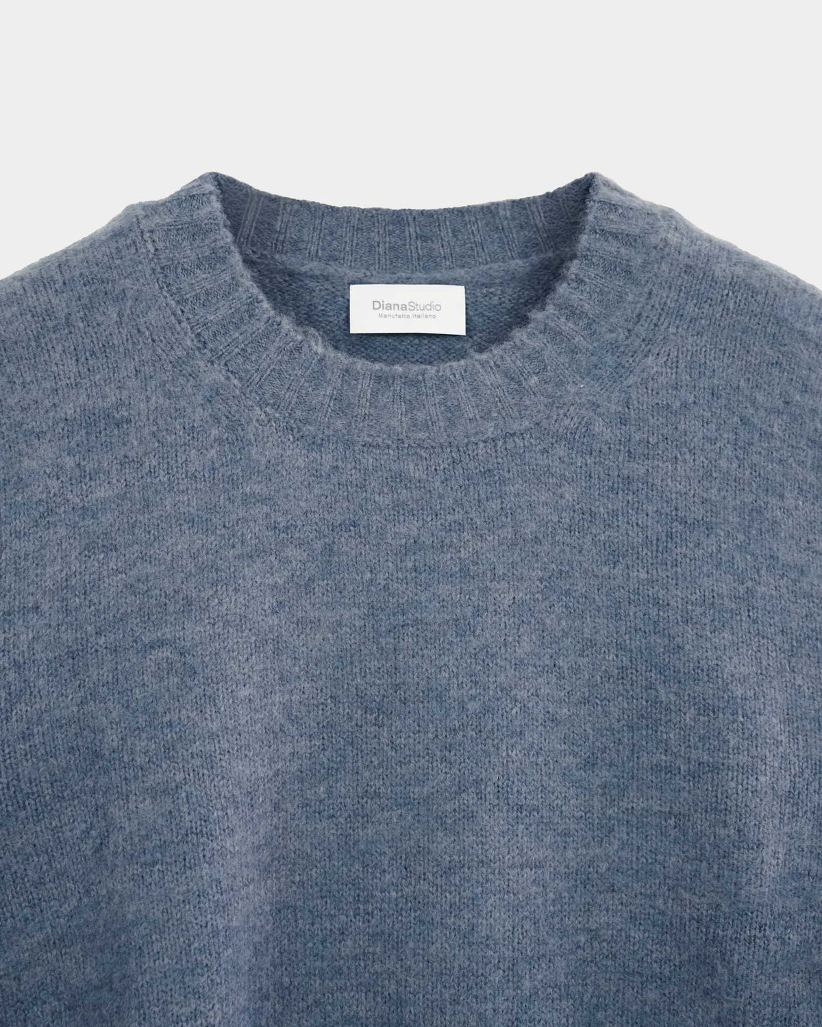 Maglia crewneck brushed