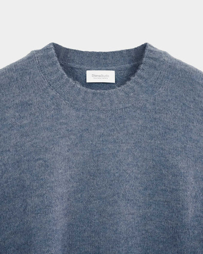 Maglia crewneck brushed