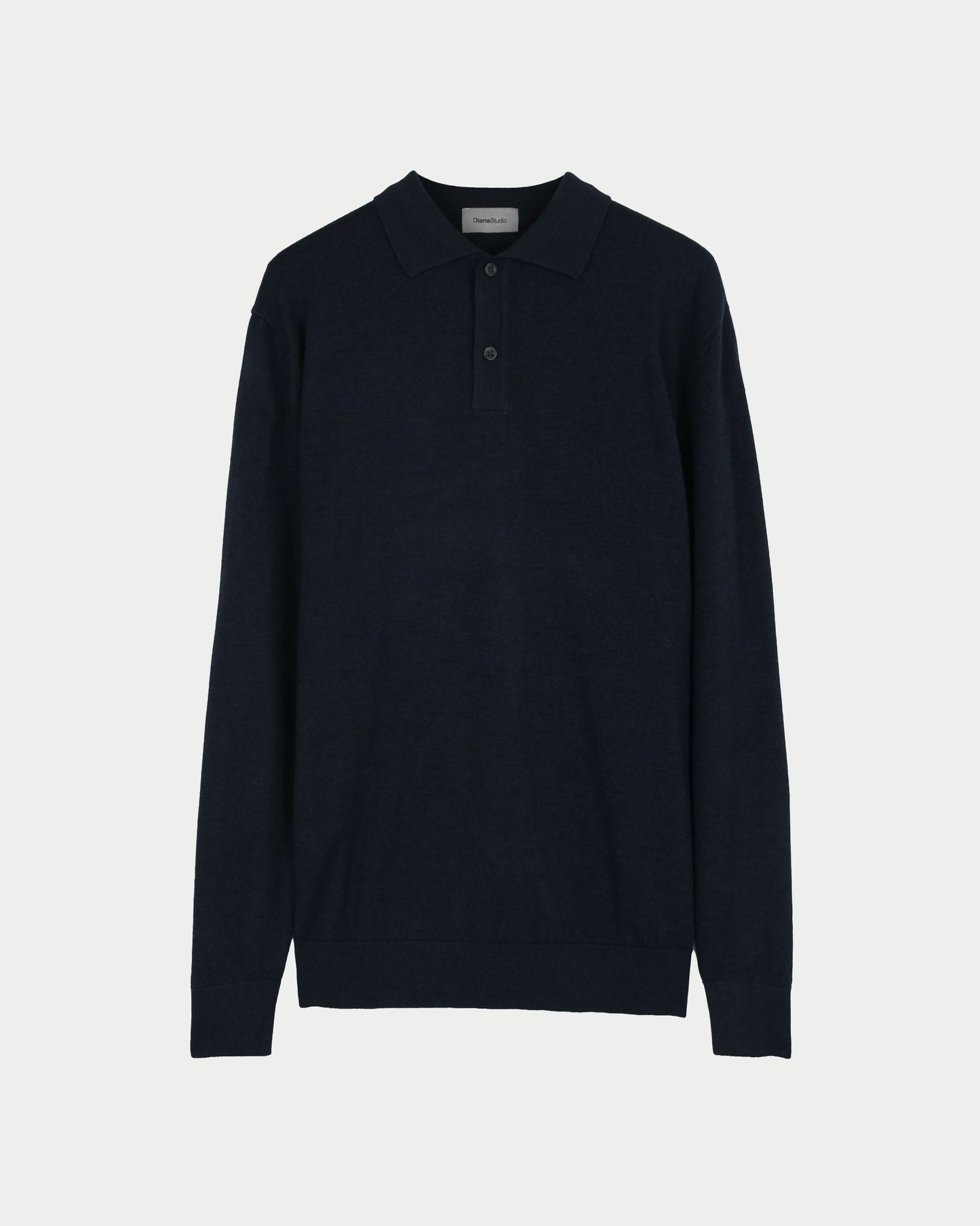 Maglia polo merino