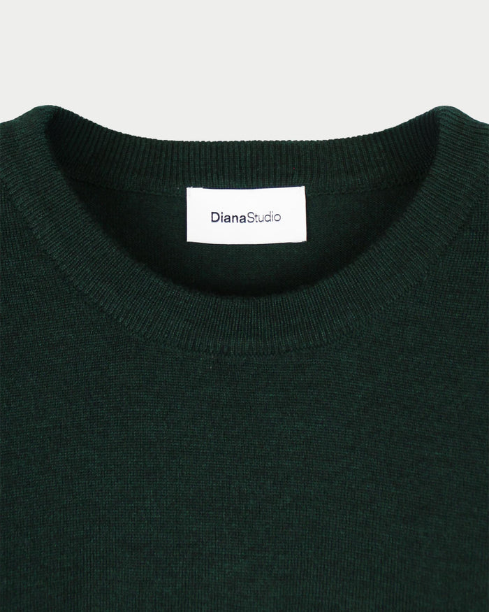 Merino crewneck sweater