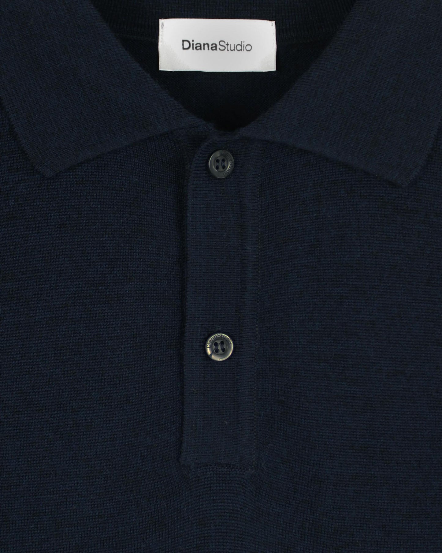 Maglia polo merino