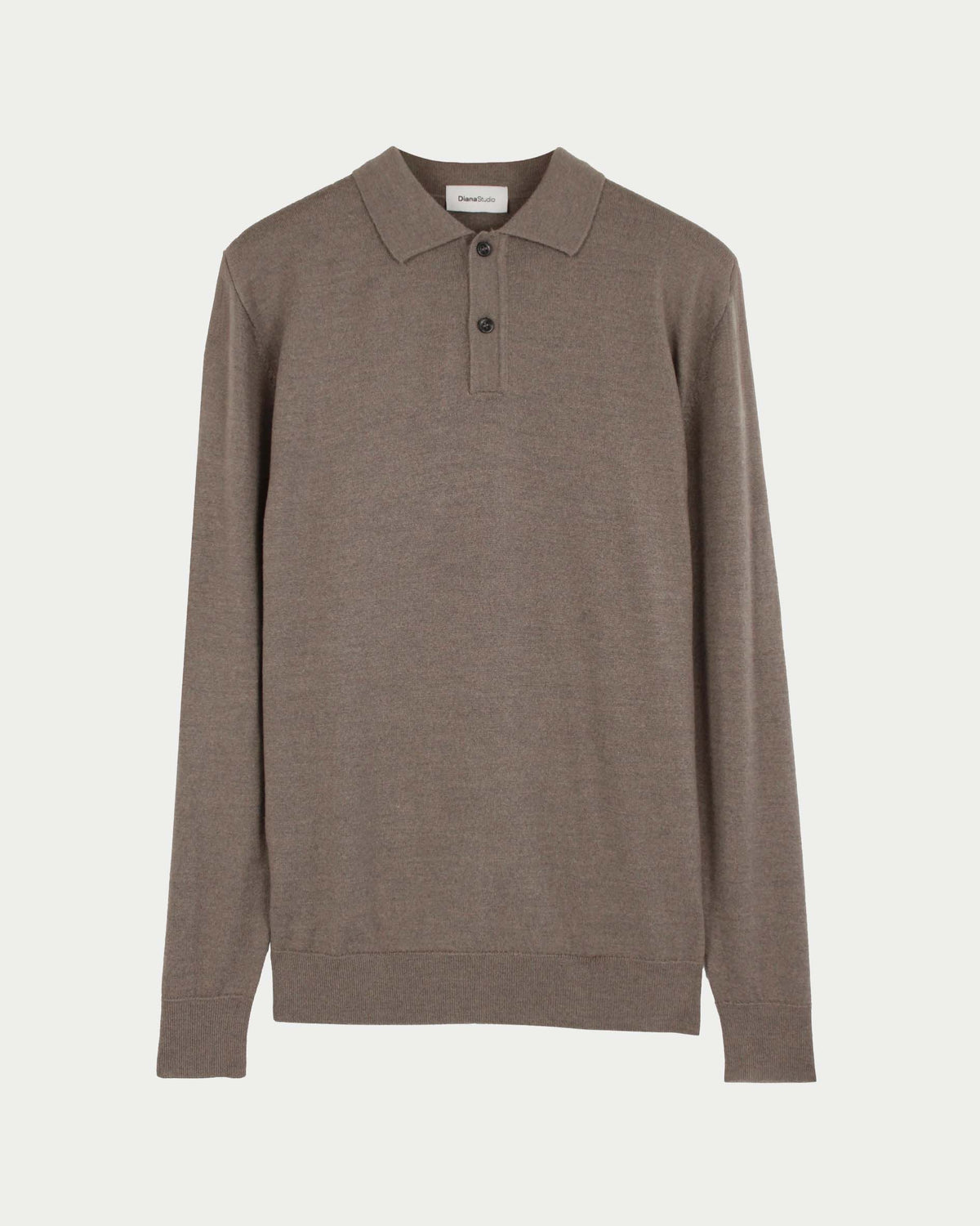 Maglia polo merino