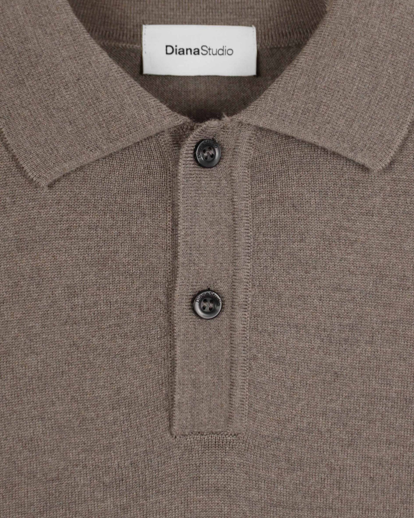 Maglia polo merino
