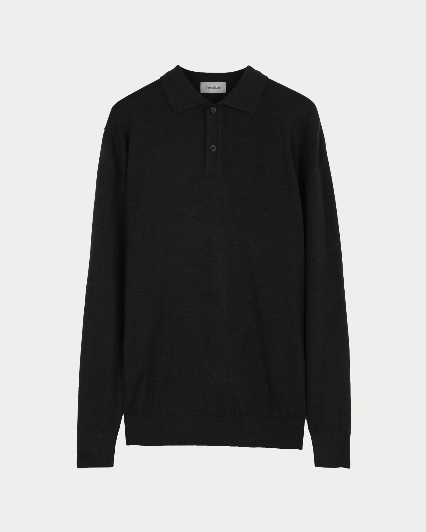 Maglia polo merino
