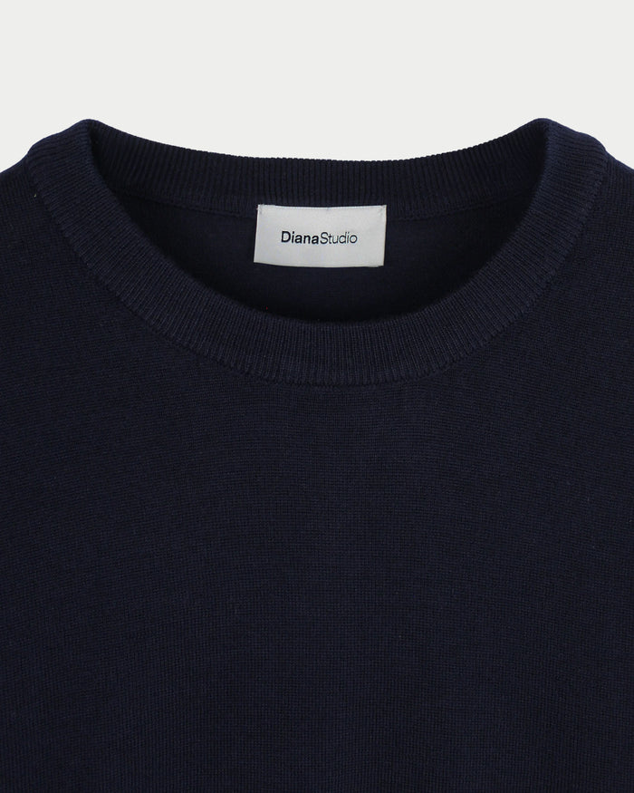 Merino crewneck sweater