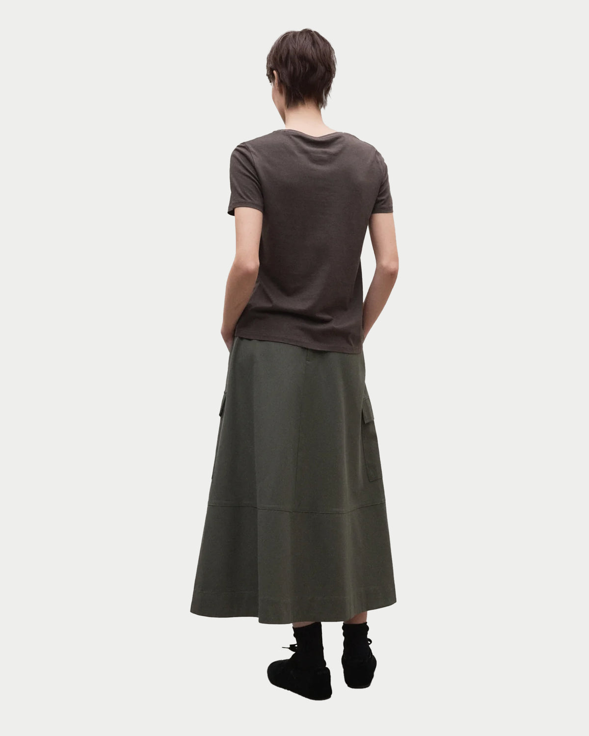 Gonna midi Kano in TENCEL™ Lyocell